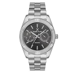 Buy DANIEL KLEIN Stainless Steel Analogue Black Dial Women's Watch-DK.1 ...