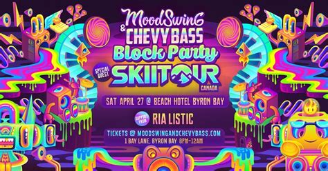 BYRON: Mood Swing & Chevy Bass Block Party ft. SkiiTour (CAN), Beach ...