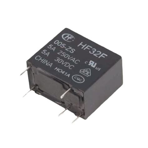 Hongfa 5V 5A DC HF32F/005-ZS 5 Pin SPDT Miniature Power Relay buy ...