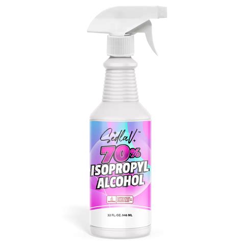 70% Isopropyl Alcohol 32 FI OZ Spray - SEDLAV Isopropyl Alcohol
