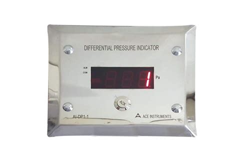 Digital Differential Pressure Indicator/Controller AI-DP1-1 for Clean ...