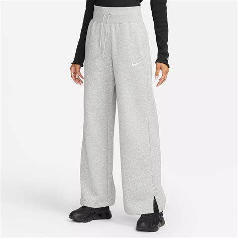 Women's Nike Sportswear Phoenix Fleece High-Waisted Wide-Leg Sweatpants ...