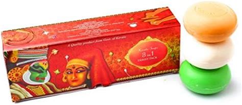 Buy Kerala Soaps - 3 in 1 Family Pack (Thrill + Kerala Sandal + VEP ...