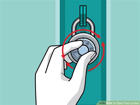 Image result for How to Open a Locker