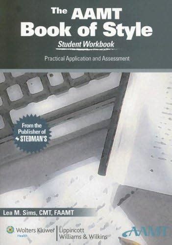 Buy AAMT Book of Style Student Workbook: Practical Application and ...