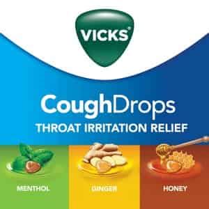 Buy VICKS COUGH DROPS JAR OF 1180+120 GINGER FLAVOR ANAESTHETIC & COUGH ...