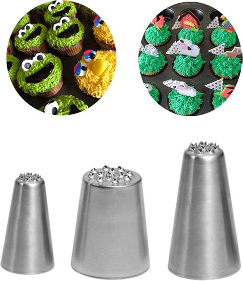 Grass Frosting Tip and Bag, 233 234 29 Grass Piping Nozzles and Bags ...