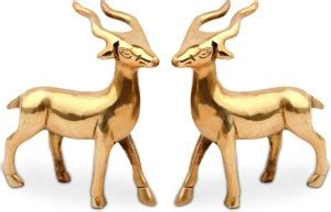 vastu vardan Brass Deer Pair Idol Feng shui Product Home / Office and ...