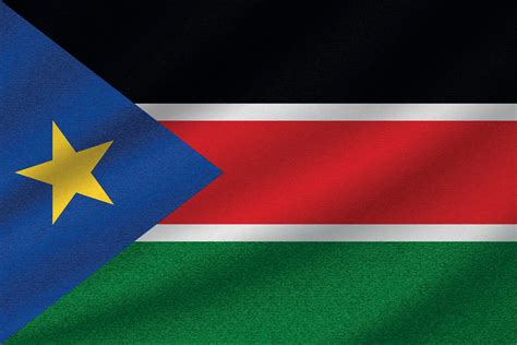 national flag of South Sudan 11160134 Vector Art at Vecteezy