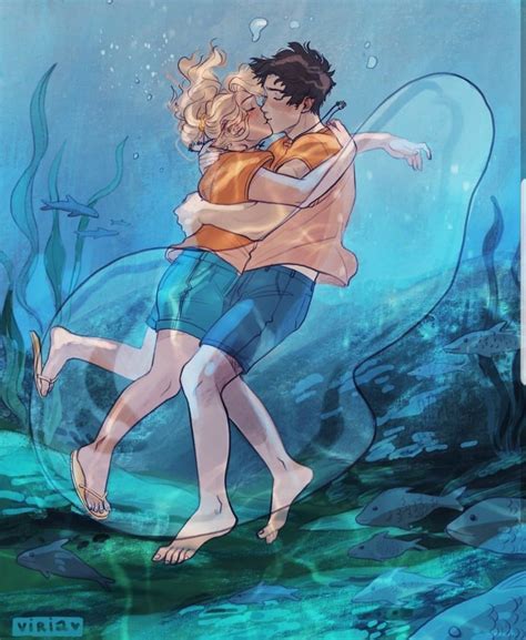 Percy And Annabeth Kiss