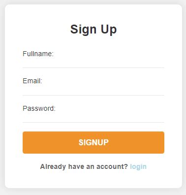 PHP Code for Sign Up 的图像结果