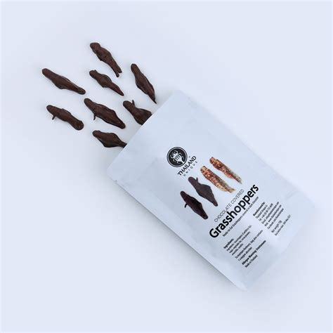 Grasshoppers Covered in Chocolate