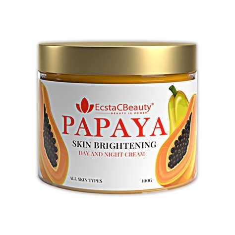 EcstaCBeauty Papaya Skin Brightening Day & Night Face Cream | Papaya ...