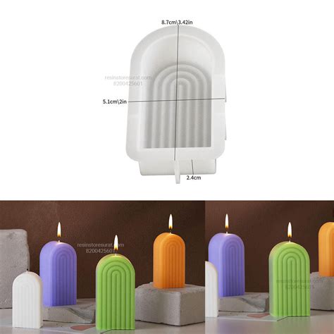 Small Arch Candle Mold – Resin Store Surat
