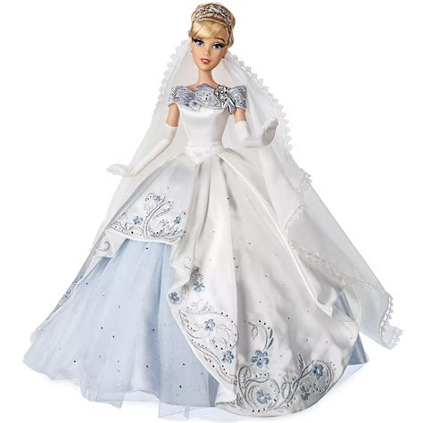 Disney Limited Edition 70th Anniversary Wedding Doll Set Cinderella