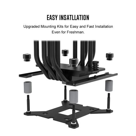 ID-COOLING SE-225-XT Black CPU Cooler 5 Heatpipes India | Ubuy