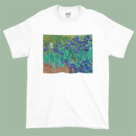 Upgrade Your Style with Vincent Van Gogh Irises Oversized T-Shirt | Get ...