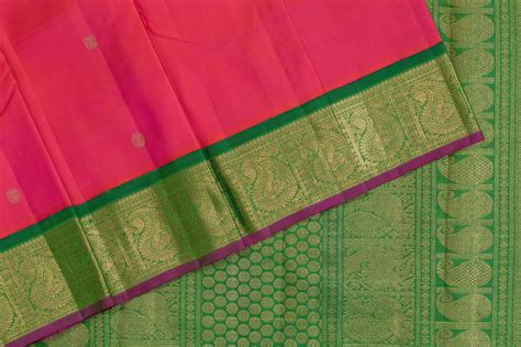 Bridal Kanjivaram silk saree Sita mahalakshmi PSSM05SMLRAM240321 – Parisera
