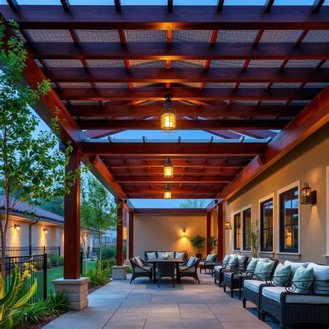 Discover the Eco-Friendly Charm of Wooden Pergolas with Roofs for Your ...