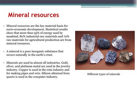 Natural resources and problems | PPTX
