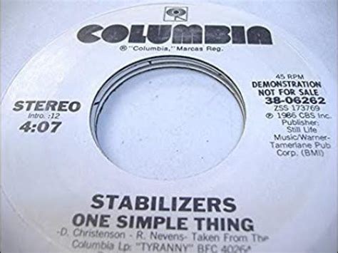 Image result for Stabilizers One Simple Thing
