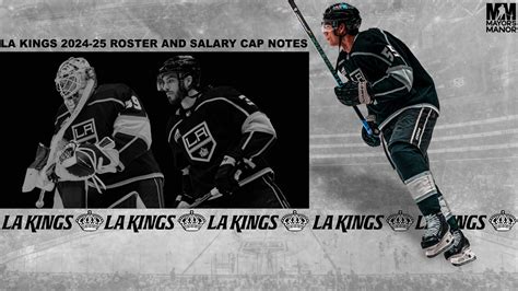 FIRST LOOK: LA Kings 2024-25 Lineup, Salary Cap, and Summer Roster Notes