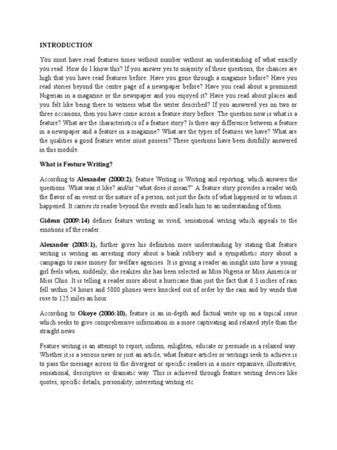 Tutorial On Feature Writing 的图像结果