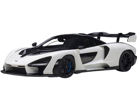 Buy Mclaren Senna Vision Pure White and Black 118 Model Car by Autoart ...