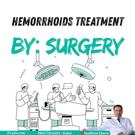 Traditional Surgery for Hemorrhoids and Anal Conditions - Dubai