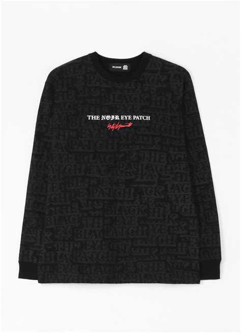 WILDSIDE × BlackEyePatch NOIR EYE PATCH Long Sleeve T-shirt (S BLACK ...