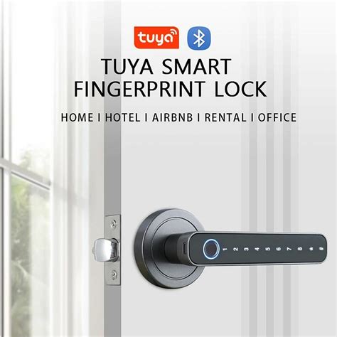 Tuya Smart Door bluetooth Lock Intelligent Anti-theft Door Lock Dynamic ...