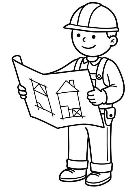 Engineer Coloring 的图像结果