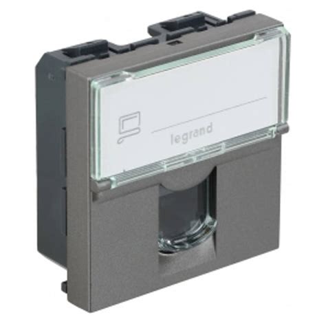 Buy Legrand Arteor RJ45 Cat 5 UTP Information Socket 2M Magnesium 5736 ...