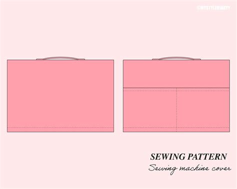 Image result for Sewing Machine Cover PDF Pattern
