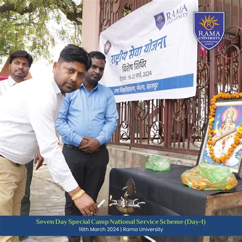 Seven-Day Special Camp Inaugurated by Rama University's National ...