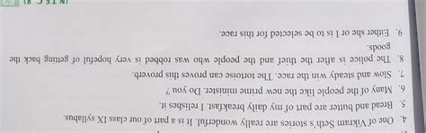 Correct the errors, if any , in the following sentences * please ...