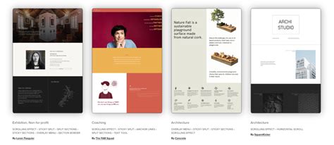 Squarespace Website Examples 的图像结果