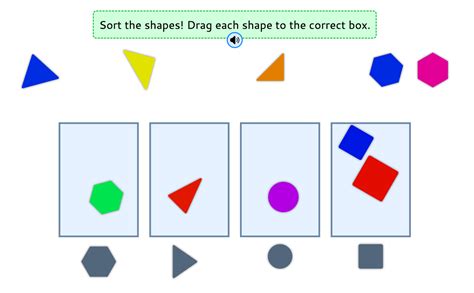 Image result for Sorting Shapes