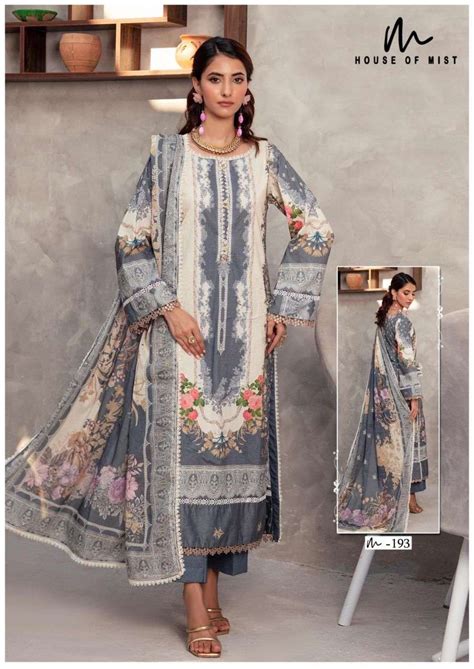 HOUSE OF MIST GHAZAL COTTON COLLECTION VOL 20 DIGITAL PRINTS COTTON ...