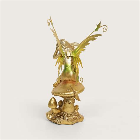 Fantasy Fairy & Mushroom Idol Showpiece - Gold – HOME 360