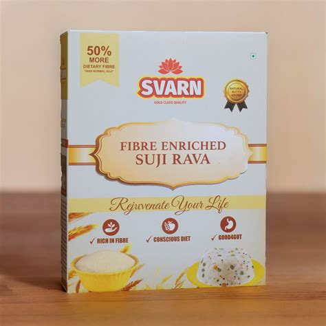 Svarn Fibre-Enriched Suji Rava – Svarn Foods