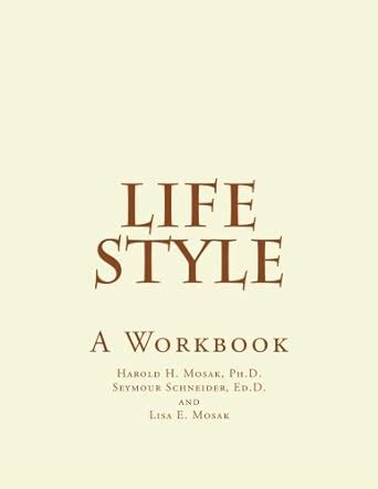 Life Style: A Workbook : Amazon.in: Books