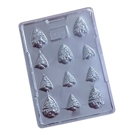 P404 Merry Christmas Mini Tree PVC Plastic Chocolate Mould – Vinayak De ...