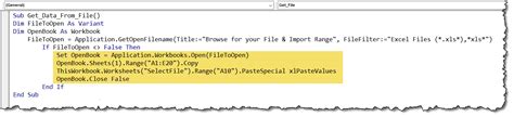 Image result for Get File to Open Using Excel VBA