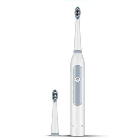 LOHASMAS Smart Button Type Ultrasonic Waterproof Electric Toothbrush ...