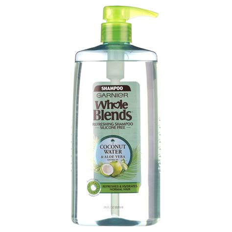 Buy Garnier Whole Blends Nourishing Daily Shampoo with Coconut Water ...