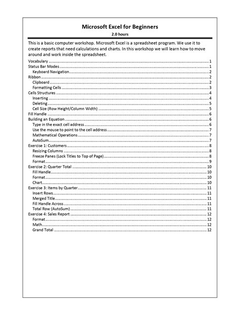 Image result for Beginners Guide to Excel