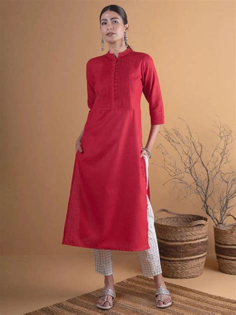 Red Kurtis - Buy Red Kurtis for Women Online in India | Libas