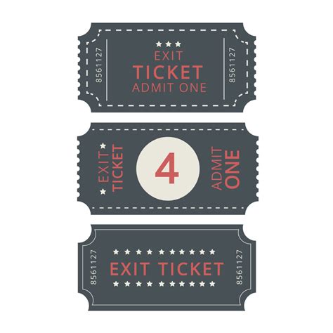 Free Exit Ticket Template to Edit Online