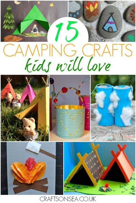 camping crafts pinterest